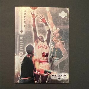 Michael Jordan Upper Deck Black Diamond Basketball Card